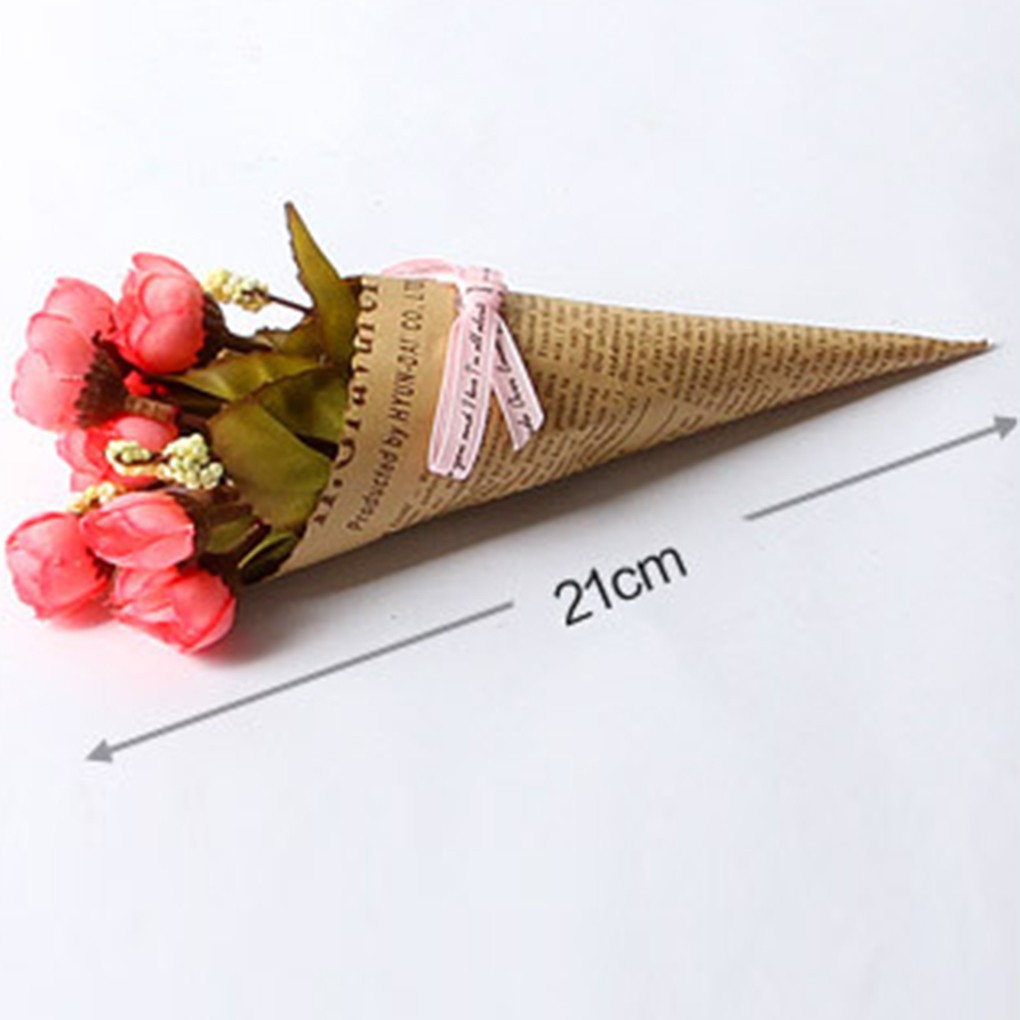 Bó hoa phong cách Retro hỗ trợ trang trí không gian đa dụng