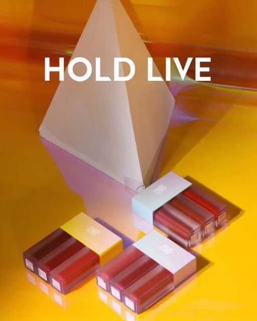 Set son 3 cây kem lì Hold live