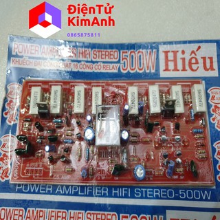 Mạch công suất 16 sò 500w có rơ le Hiếu kèm sò-1 vế
