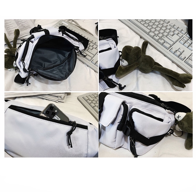 Ulzzang Korean Fashion Fanny Pack Pouch & Waist & Crossbody & Sling & Shoulder & Chest Bag for Men Birthday Gift | BigBuy360 - bigbuy360.vn