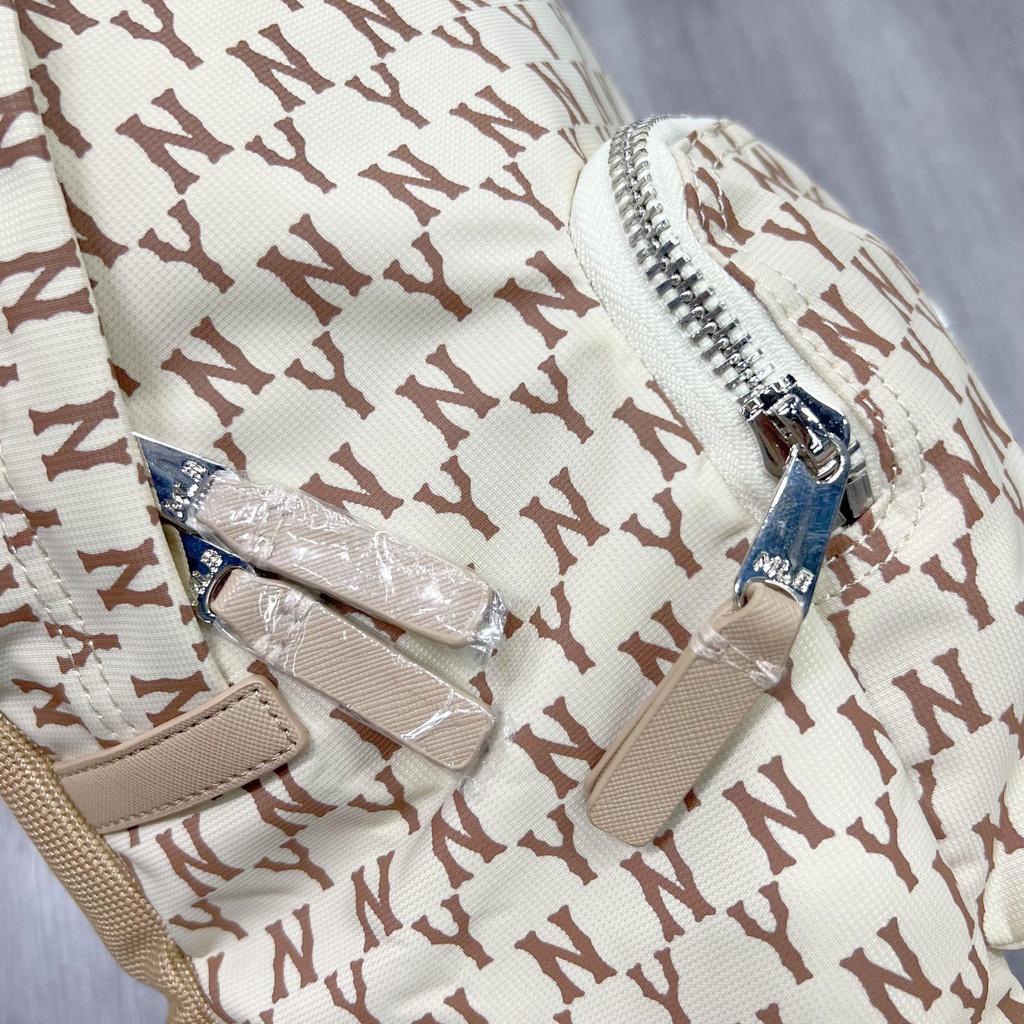 Balo unisex cặp đi học đi chơi nam nữ NY Monogram Tiêu Chuẩn Hàn Quốc Cao Cấp _ N.SHOP