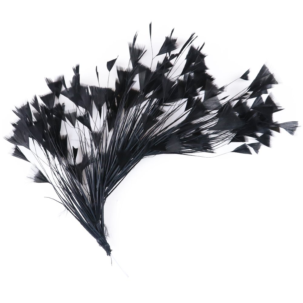 Chiều dài 25-30 cm lông gà tây trang trí hoa cho hàng thủ công tự làm trang trí tiệc tại nhà trang trí đám cưới trang trí đám cưới chùm nhiều màu nhuộm