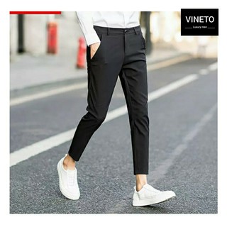 Quần tây nam hàn quốc chất vải co giãn 4 chiều, dáng côn trẻ trung
