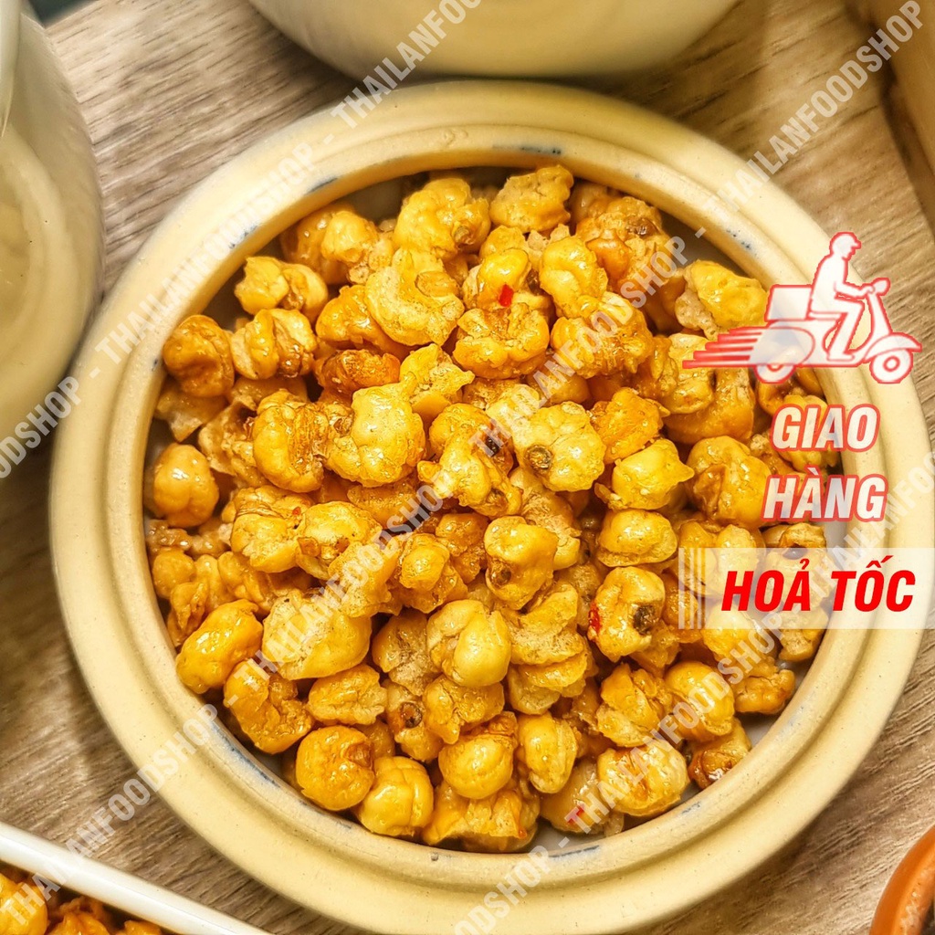 Bắp Sấy Mắm Ớt Lon 300gr