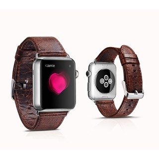 Dây da thật Jisoncase cho Ap.ple Watch ( Nhiều màu)