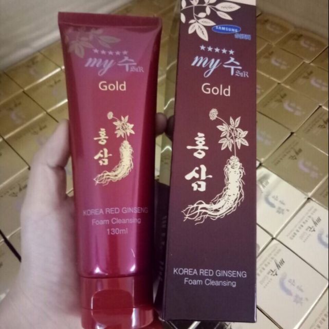 Sửa rửa mặt Sâm đỏ