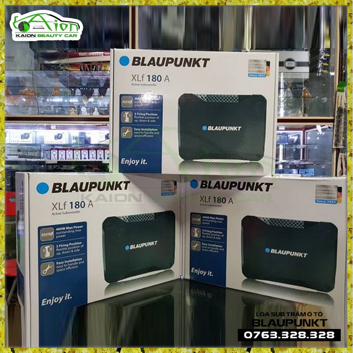 Loa Sub ô tô Blaupunkt 180A – âm Bass siêu trầm