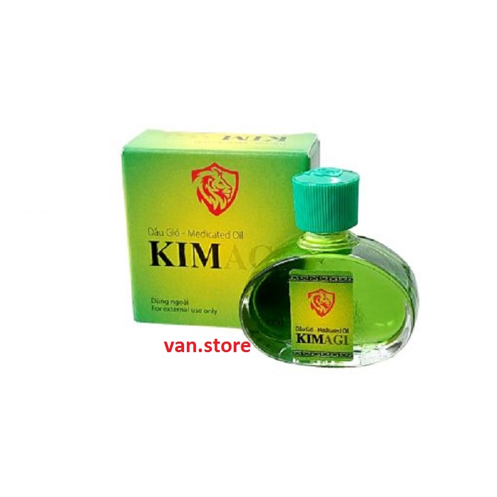 Dầu Gió Kim AGI  - Dùng Xoa Bóp, Thoa Vết Côn Trùng Cắn, Giữ Ấm Cơ Thể, Xông Hơi Giải Cảm...
