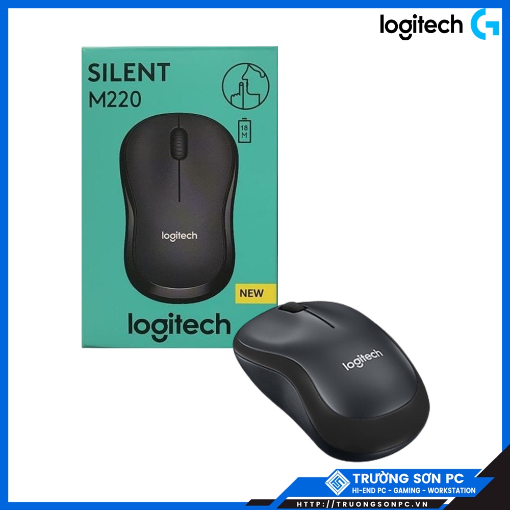 Chuột Không Dây LOGITECH M220/ FORTECH B190 | Chính Hãng Bảo Hành 12 Tháng