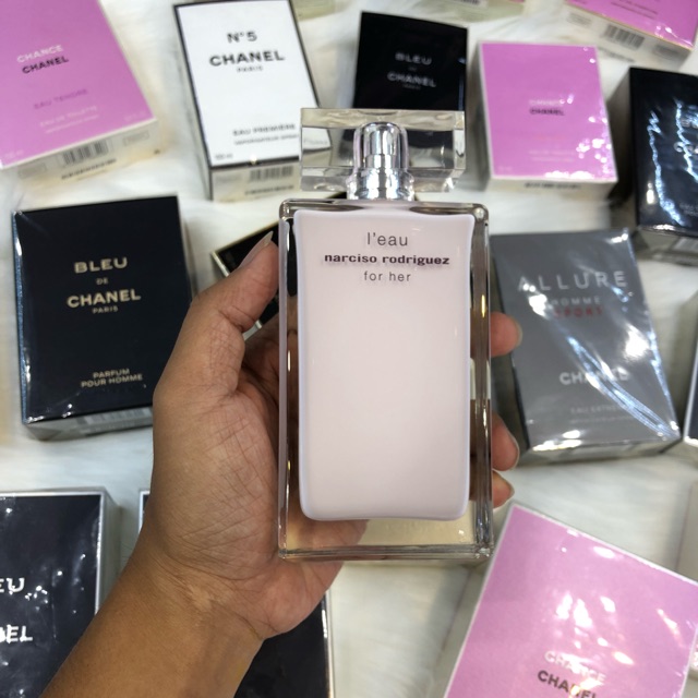 HOT Nước Hoa Nữ TESTER Narciso L’eau For Her 100ml Cam kết chính hãng , hỗ trợ đổi trả trong 7 ngày !