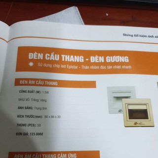 Đèn âm cầu thang Hãng HC