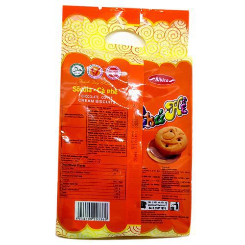 Bánh chú hề trái cây Bibica 360g.