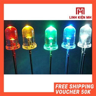 Combo 10 bóng led 1 màu phi 5