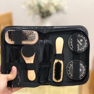 Bộ Xi Đánh Giày 7 Món Đa Năng Có Hộp Đi Kèm
