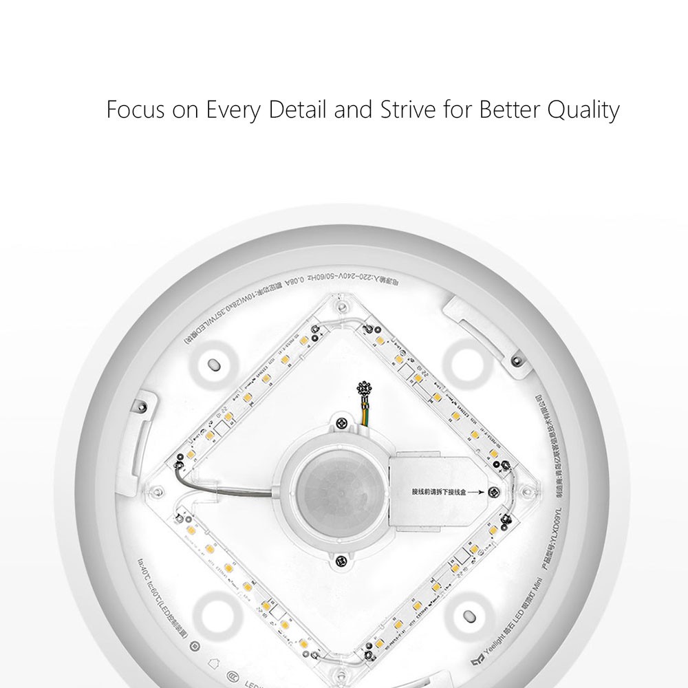 Đèn Trần Cảm Biến Chuyển Động Cơ Thể Người Xiaomi Youpin Yeelight 10W AC220-240V