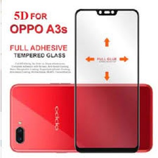 (OPPO A3S)cường lực 5D Oppo A3S Full Màn Hình (HÀNG LOẠI 1)