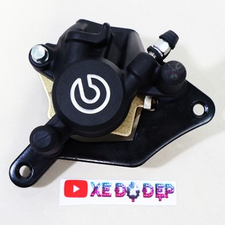 Heo Wave 110 Đen Phay Logo