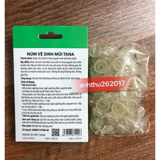 Núm vệ sinh mũi Tana ( núm hút mũi silicon)