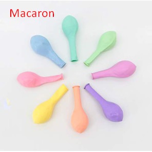 Bong bóng pastel Macaron 9" trang trí sinh nhật siêu phẩm mới