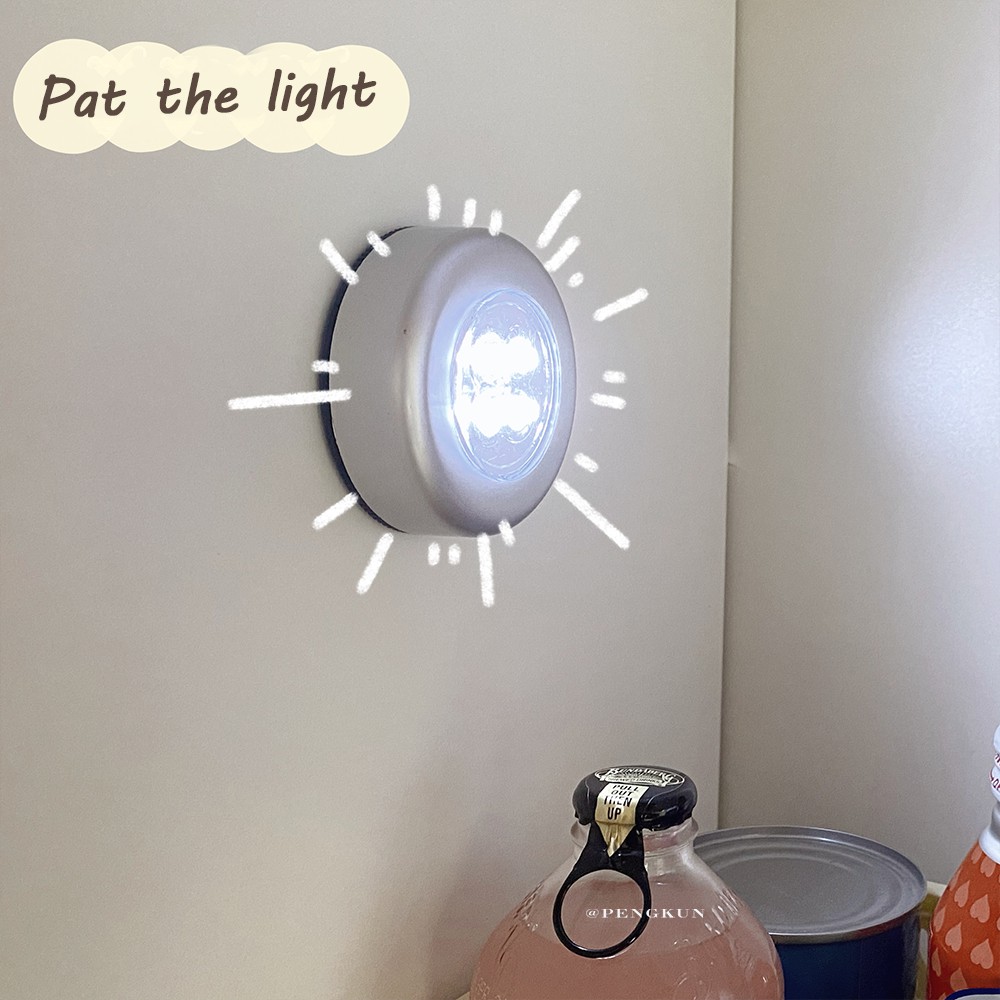 Đèn led Ngủ 3 Bóng Cảm Ứng Ánh Sáng Cao Cấp Tiện Dụng Cho Ký Túc Xá / Phòng Ngủ
