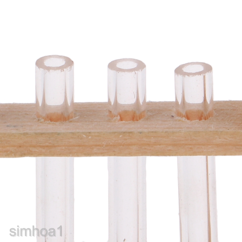 1/12 Miniature Test Tube Experiment Equipment Model for Doll House Lab Room