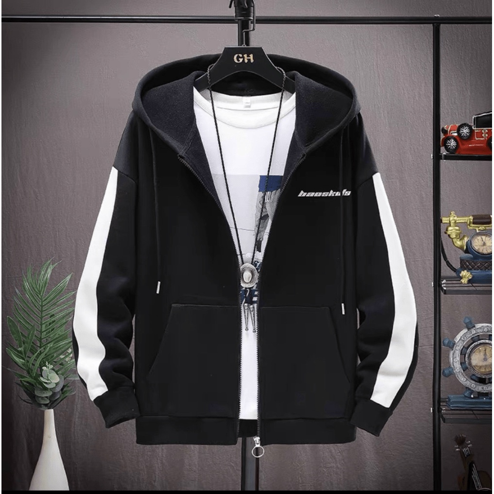 (HCM) ÁO KHOÁC NAM FORM RỘNG - THỜI TRANG HÀN QUỐC , SỌC TAY - SIÊU XỊN PHONG CÁCH HÀN QUỐC CHO CÁC ANH EM KM FASHION