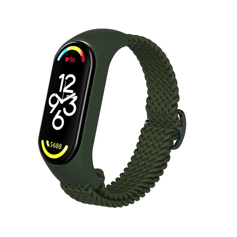 Miband 7 Dây Đeo Thay Thế Chất Liệu Nylon Nhiều Màu Cho Mi band 7 xiaomi Mi band 7