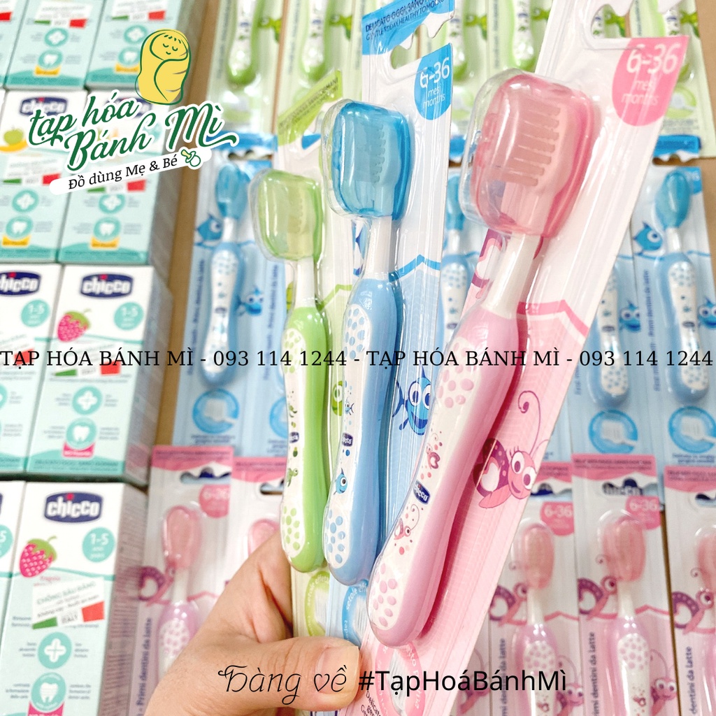 Bàn chải đánh răng cho bé Chicco nhiều mẫu