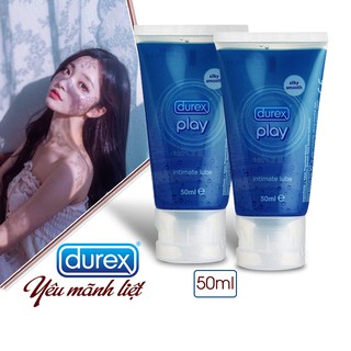 Combo 2 Gel Bôi Trơn Âm Đạo Durex Play 50ml, Chiết Xuất 100% Từ Lô Hội Giúp Tăng Độ Ẩm Tự Nhiên, Khoái Cảm Dâng Trào
