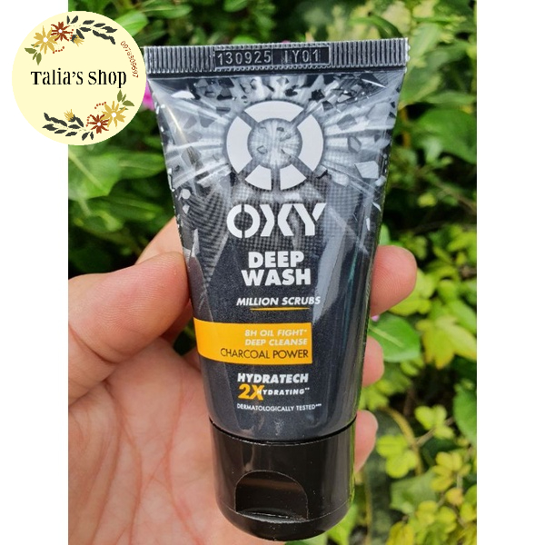 25g - Kem rửa mặt Oxy Deep Wash da thường, nhờn, thô ráp, sạm - VÀNG