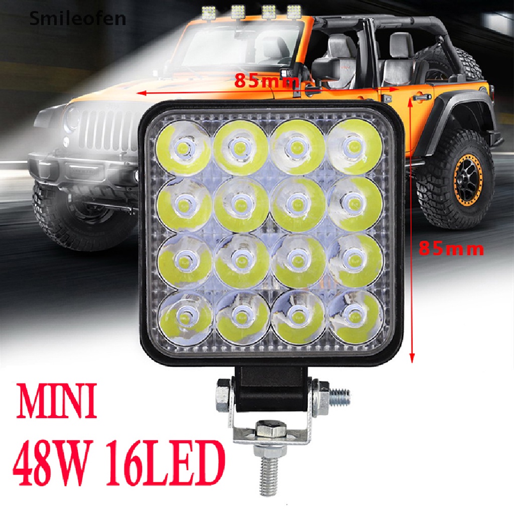Bộ 1 / 2 Đèn LED 4inch 7inch Chống Thấm Nước Chuyên Dụng Cho Xe Hơi