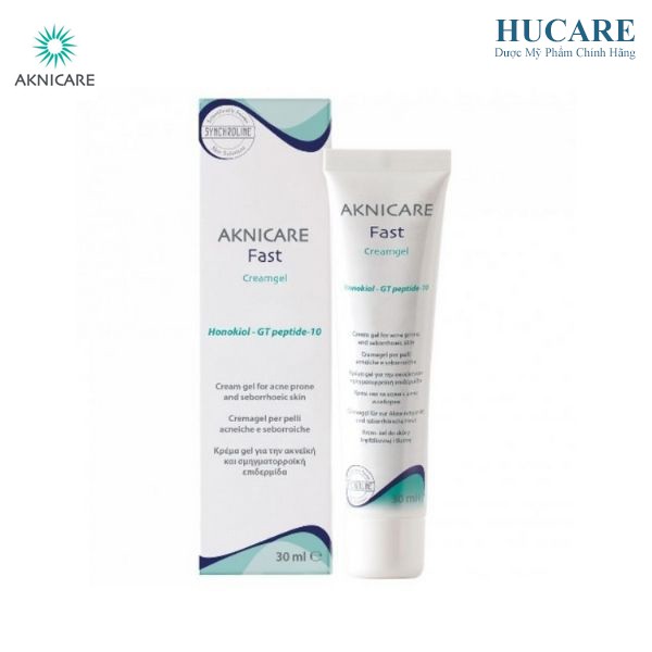 Aknicare Kem Giảm Nhờn Mụn Fast Creamgel 30ml