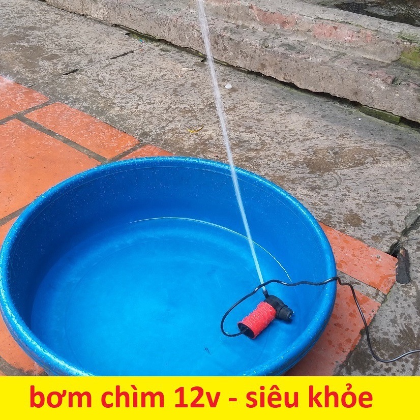 Bơm chìm mini 12v - 30w