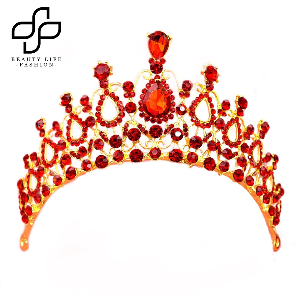 Vương miện cài tóc phong cách retro