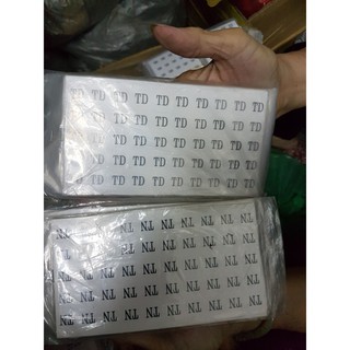 Combo 10 xấp tem dán size :100 tờ : 5000c : 500k