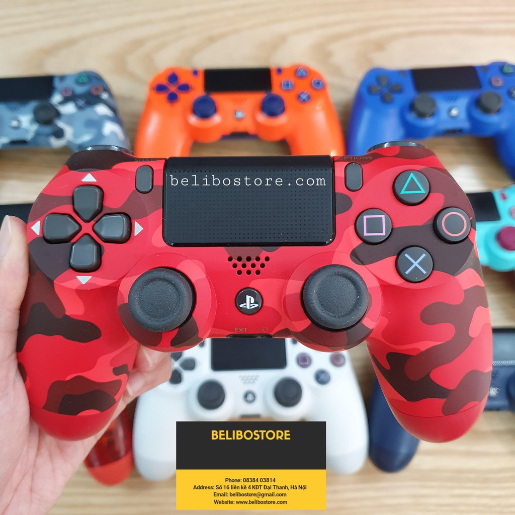 Tay cầm chơi game Dualshock 4 PS4 2nd nhiều màu