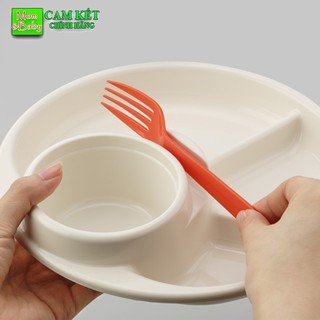 Khay ăn dặm inomata - hàng nội địa nhật 4 ngăn cho bé