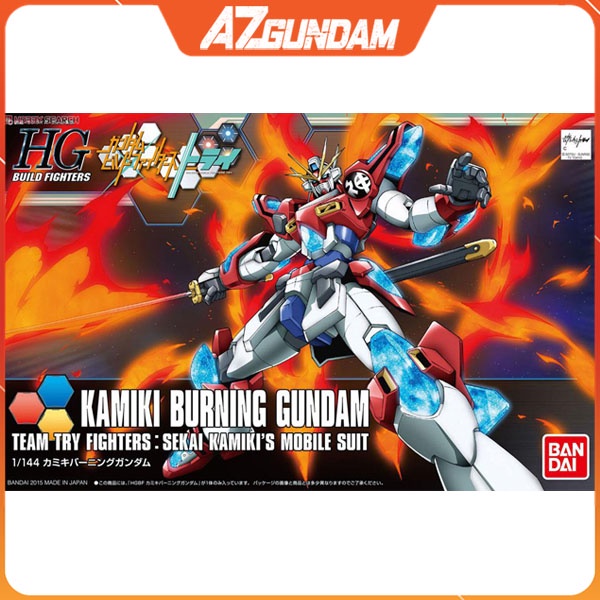 Mô Hình Lắp Ráp HG Kamiki Burning Gundam Series HGBF Tỉ Lệ 1/144