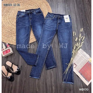 Thời trang nữ bigsize 60kg-95kg. JEAN BAsIC ĐẬM TRƠN TUA LAI 🔹 🔸May tỉ mỉ từng đường kim mũi c, Bigsize 32-4. Mã WĐ170