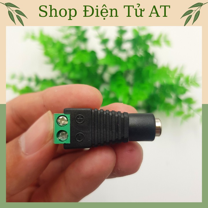 Jack Nối Nguồn Đực Cái DC5.5x2.1💦Đầu Nối Nhanh Dùng Cho Nguồn Một Chiều