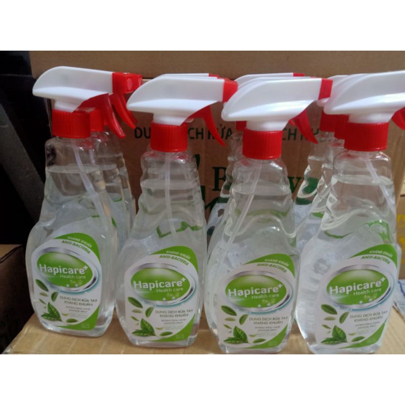 DUNG DỊCH RỬA TAY KHÔ KHÁNG KHUẨN DẠNG XỊT VÀ GEL 500ml