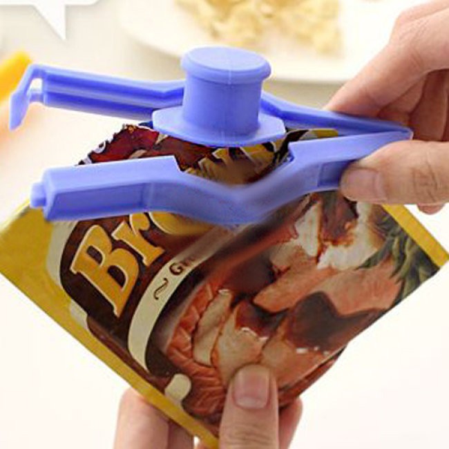 Kẹp miệng túi thực phẩm tiện lợi Kẹp niêm phong miệng túi thực phẩm có nắp đậy