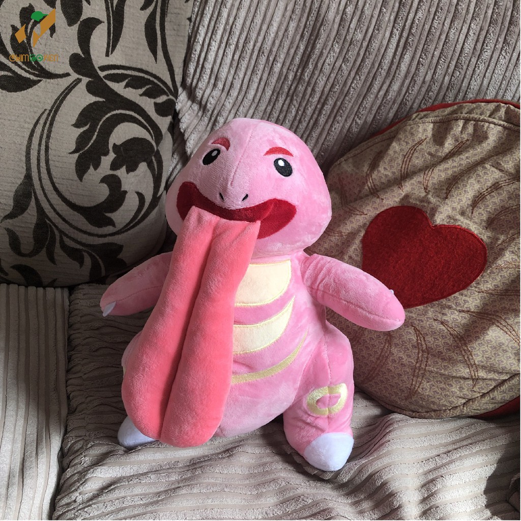 Gấu bông pokemon anime Lickitung 35cm OLYFACTORY