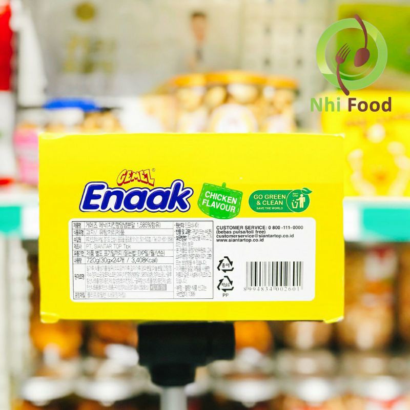 Mì Gói Ăn Liền - Mì tôm trẻ em Enaak Vị Gà