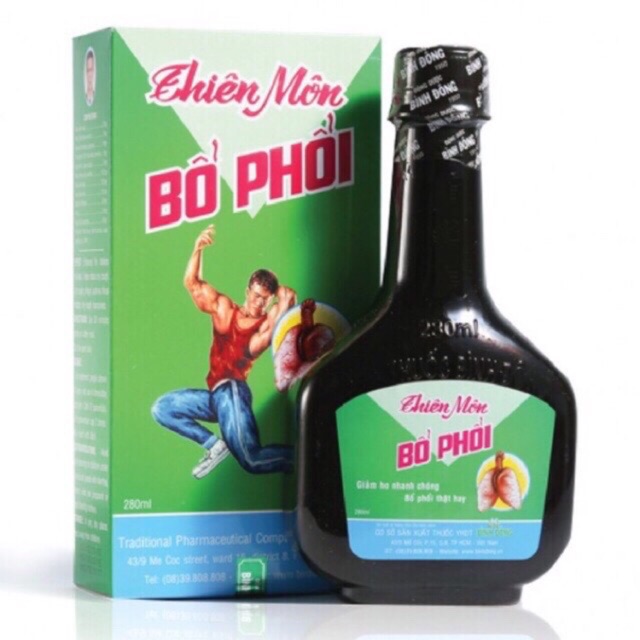 Thiên môn bổ phổi bình đông 280 mL