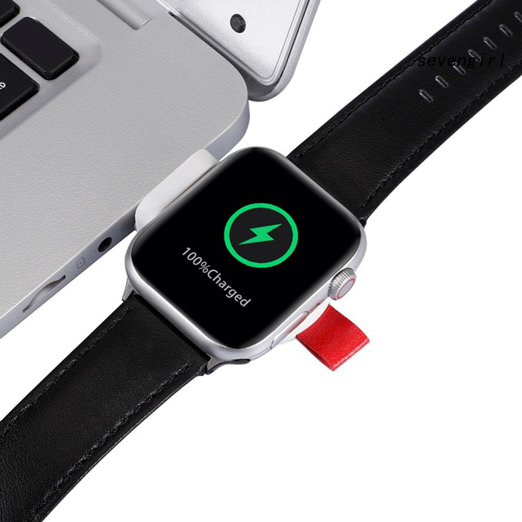 Đế Sạc Không Dây Có Nam Châm Cho Đồng Hồ Thông Minh Apple Watch 1 / 2 / 3 / 4 / 5 / 6