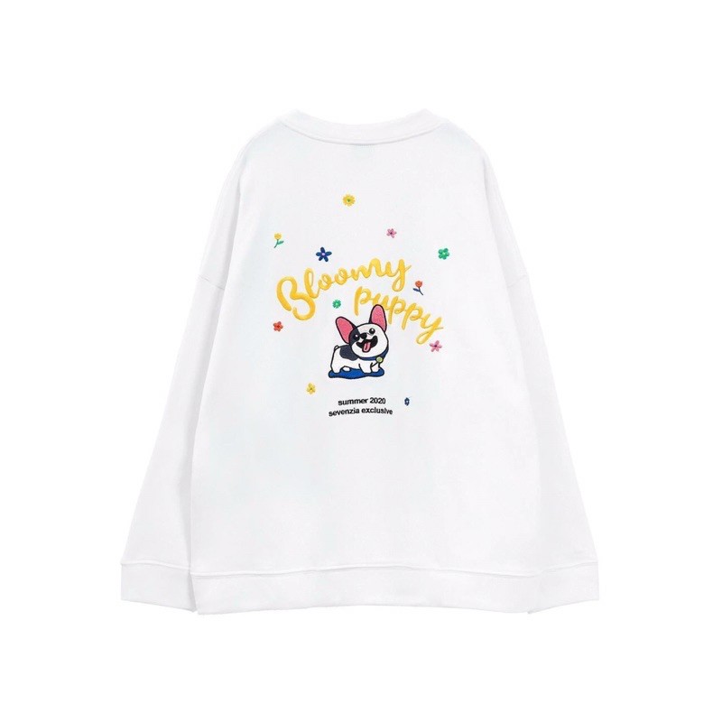 FREESHIP 50 - Áo Khoác Nỉ Form Rộng Bomber Thêu Pet Siêu Xinh Cadigan Ulzzang-CDGTheuCunSau