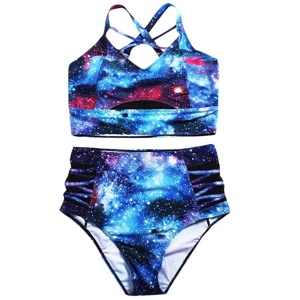 Đồ bơi nâng ngực nữ 2 mảnh Bikini in họa tiết | BigBuy360 - bigbuy360.vn