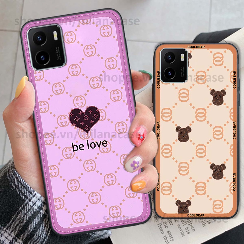 Ốp Vivo Y15s hình trái tim be love tình yêu siêu đẹp, cá tính, thời trang