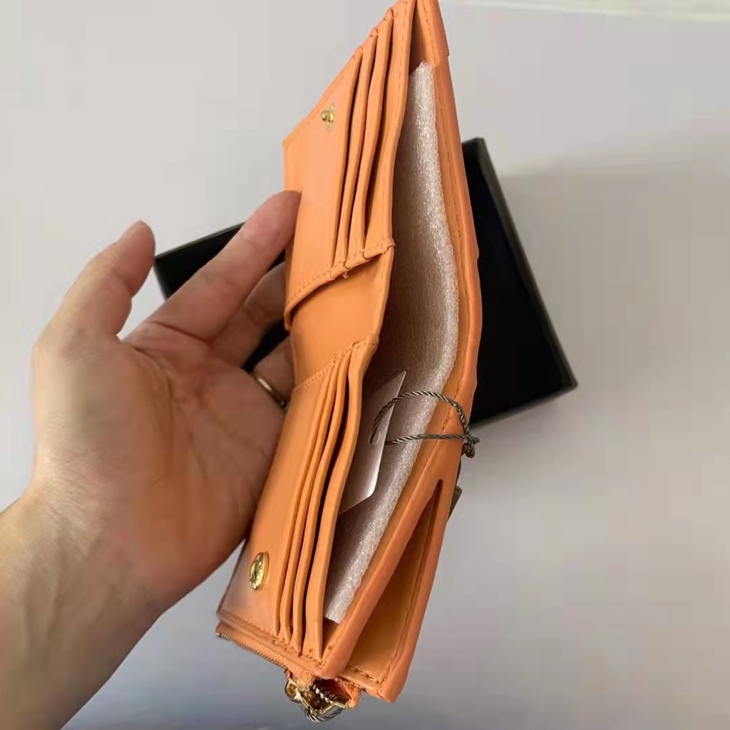 Ví ngắn nhiều ngăn đựng thẻ thời trang cho nữ